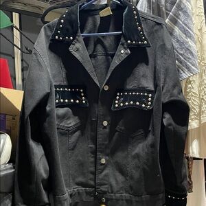 Studded Black Jacket